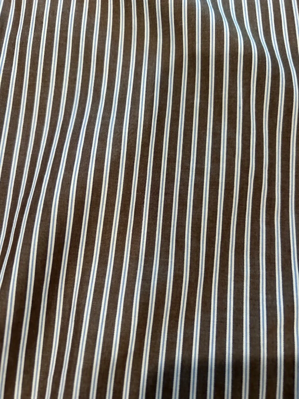 Banana Republic Men's Vertical Striped Long Sleeve Button Up Shirt Sz 15-15.5 M